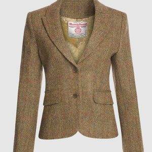 Harris Tweed Jacket Tammy – Mustard