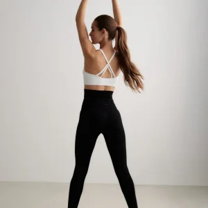 Black Shape Seamless Core Control Tights