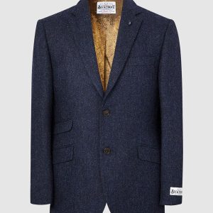 Yorkshire Tweed Colbert, Patrick Jacket – Blue
