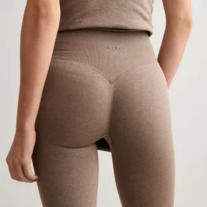 Espresso Melange Shape Seamless Tights