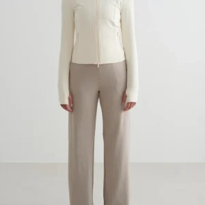 Dark Clay Sense Wide Pants